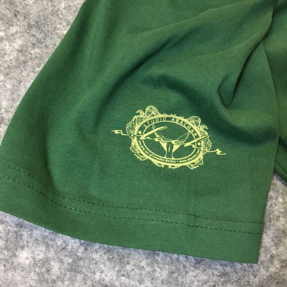 Salty Crew shirt Mens Large Green Amadeo Bachar Ahi Mount Double Sided T-shirt - Picture 4 of 12